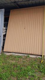 PORTA BASCULANTE BOX AUTO LARGA CM. 210x H.260