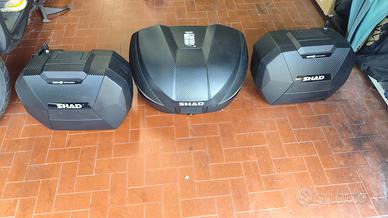 Tris Shad (bauletto SH58X  valigie SH38X) 