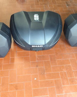 Tris Shad (bauletto SH58X  valigie SH38X) 