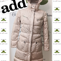 ADD PIUMINO IMBOTTITO DONNA PLATINO con martingala