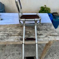 Plancetta di poppa con scaletta