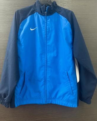 Giacca Nike taglia 12/13 anni (L ). Blu e nero