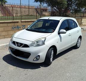 Nissan Micra 1.2 Benzina/GPL  bianco perlato.