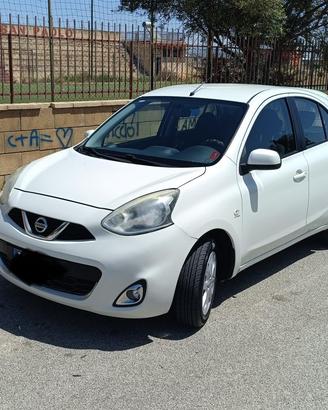Nissan Micra 1.2 Benzina/GPL  bianco perlato.