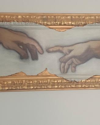 Quadro Materico "Oltre il Limite" 