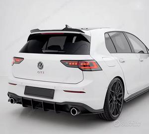deflettore paraurti posteriore golf 8 gti