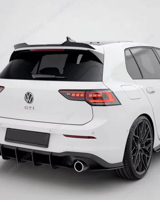 deflettore paraurti posteriore golf 8 gti