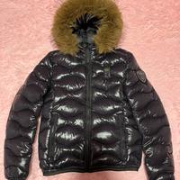 Blauer Glitter Donna Giubbtto Nuovo