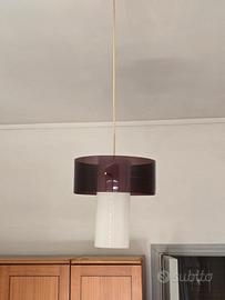 Lampada a sospensione vintage anni '60-'70