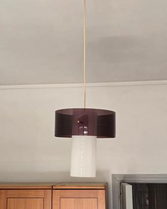 Lampada a sospensione vintage anni '60-'70