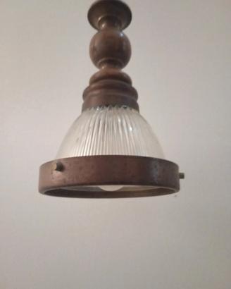 lampadario  3  luci vintage