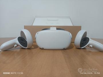 Meta quest 2 come nuovo usato 1 mese 