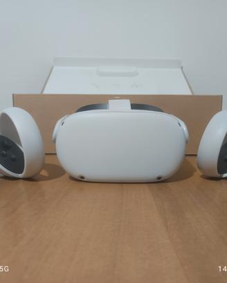 Meta quest 2 come nuovo usato 1 mese 