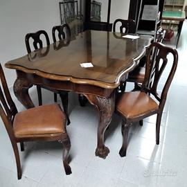 tavolo in legno di noce