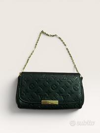 🖤 Borsa Louis Vuitton nera con portatoglio