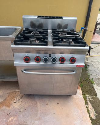 fornelli indistriali e forno