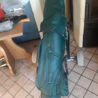 conpleto parete borsa carello  per golf 