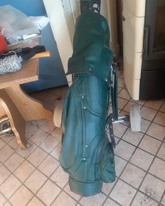conpleto parete borsa carello  per golf 