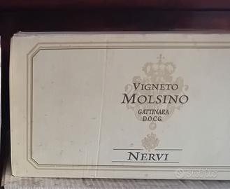 cassa sigillata Gattinara Nervi 2001 Molsino 6bt
