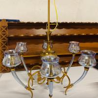 Lampadario vetro Murano (forse Gio Ponti?)