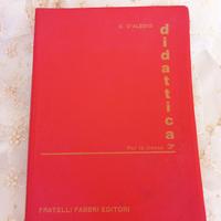 libro vintage Didattica terza elementare tesi laur
