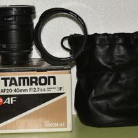 Tamron 20-40mm f/2.7-3.5 SP AF, per Nikon.
