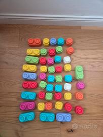 Giocattolo cubi plastica