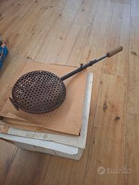 Padella doppia per castagne 