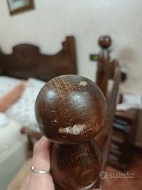 Sedia  a dondolo in legno