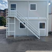 BOX MONOBLOCCO 6X2,5 M SU DUE PIANI CON SCALA