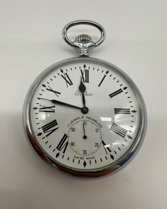 Perseo orologio da tasca cipolla Ferrovie vintage