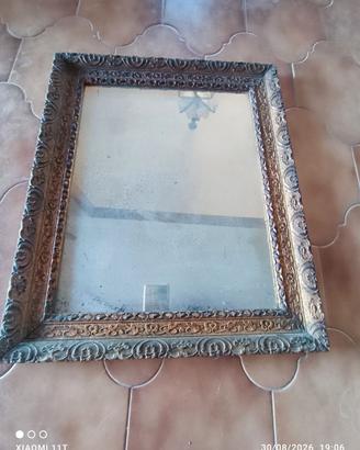 Specchio antico  misure cm 45x54