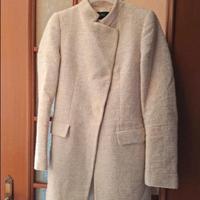 Soprabito Zara beige elegante taglia S foderato