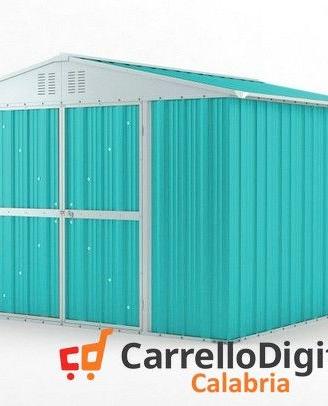 Box struttura lamiera Acciaio 327x307 azzurro