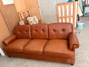 Set divano letto + 2 poltrone