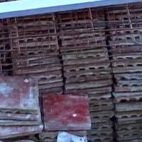 Piastrelle in cotto quadrate