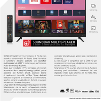TV 32" DVBT2/S2 SONIC SMART TELESYSTEM
