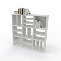 libreria modulo fisso con divisori multipli