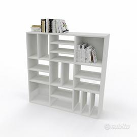 libreria modulo fisso con divisori multipli