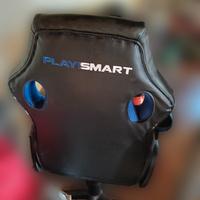 Sedia da Gaming PlaySmart blu