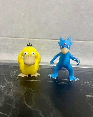 Psyduck & Golduck Stampa 3D