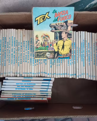 Fumetti "da lettura" TEX, TUTTO TEX a 10-20 cent.