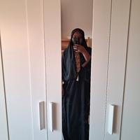 Abaya Nera Classica nuova