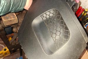 FIAT 500 ABARTH 2 SERIE. rivestimento centrale 