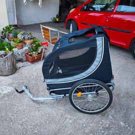Rimorchio Bici per Cani / Animali Domestici
