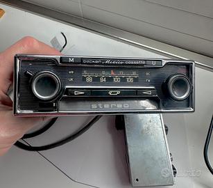Autoradio Becker messico cassetta anni 60-70