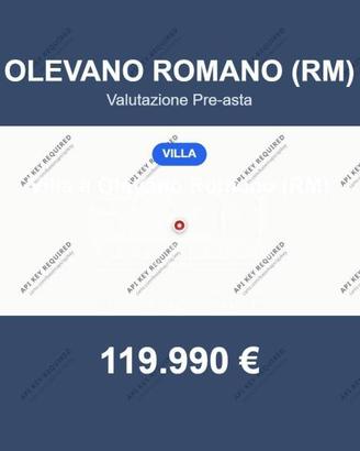 Immobile in asta di 123 m² a Olevano Romano