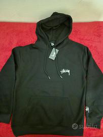 felpa con cappuccio stussy taglia M
