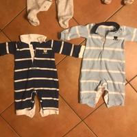 n° 4 Tutine 0-3 mesi in cotone