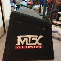 Subwoofer mtx audio con amplificatore